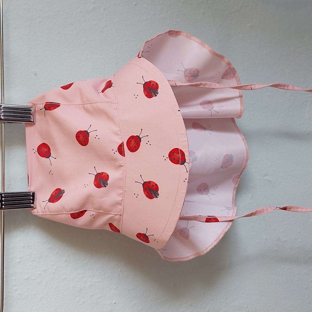 Darling Petit Lem Pink Ladybug Sun Hat